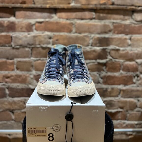 Visvim Skagway Flora Sneaker – Multicolor Jacquard Woven / Canvas Size 8 - Picture 2 of 11